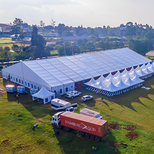 marquee tent structure